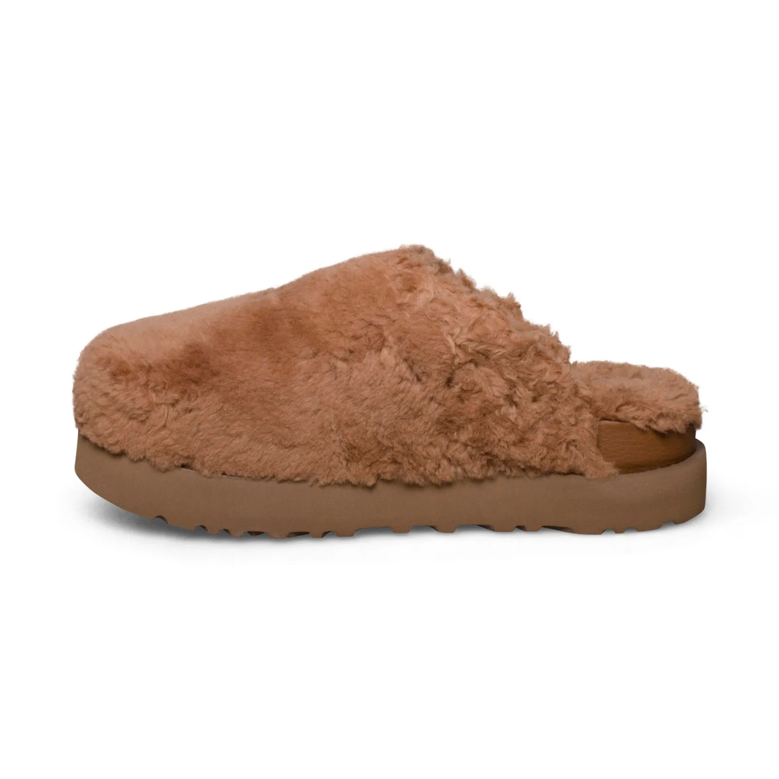 UGG Women's Fuzz Sugar Slide Slippers - Hardwood