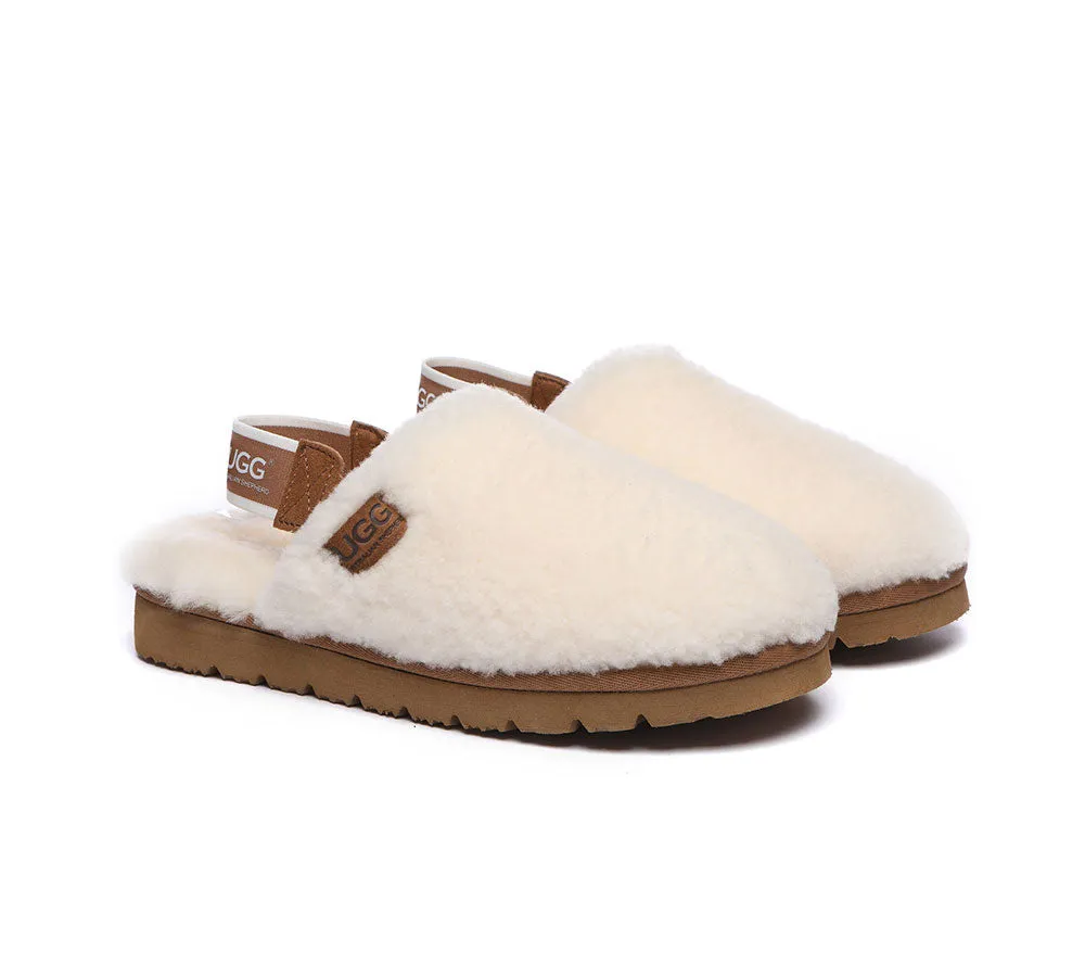 UGG Women's Kamari Slingback Slipper - Removable Strap, Australian Shepherd