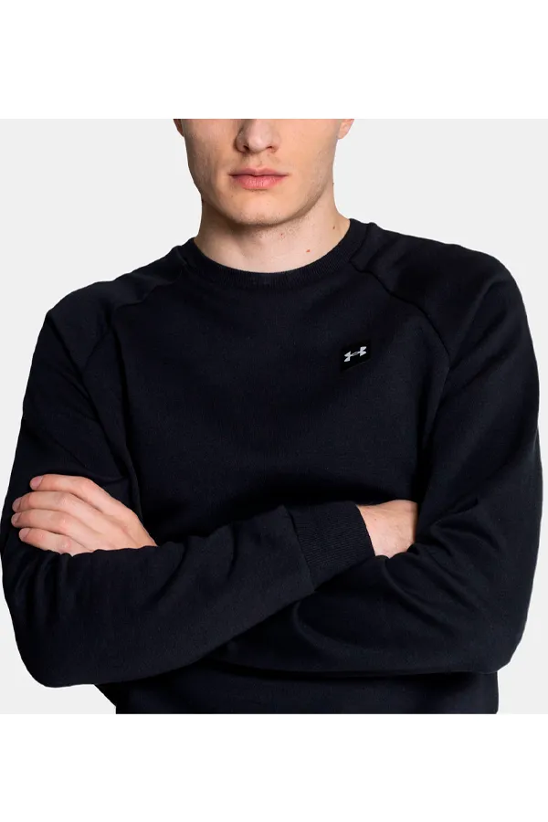 Under Armour Black Rival Fleece Sweatshirt