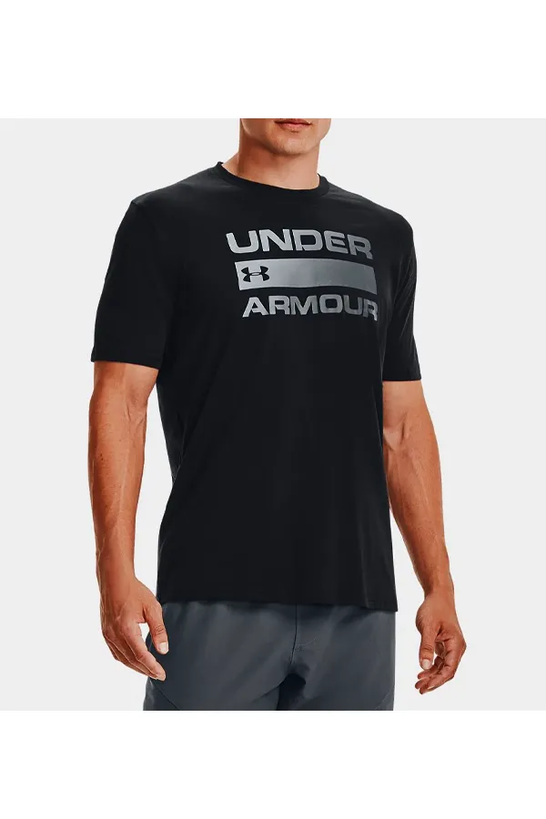 Under Armour Black Wordmark Tee