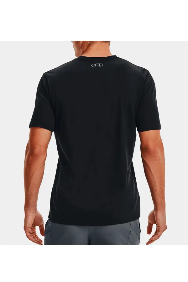 Under Armour Black Wordmark Tee