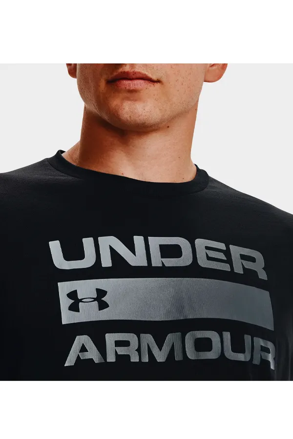 Under Armour Black Wordmark Tee