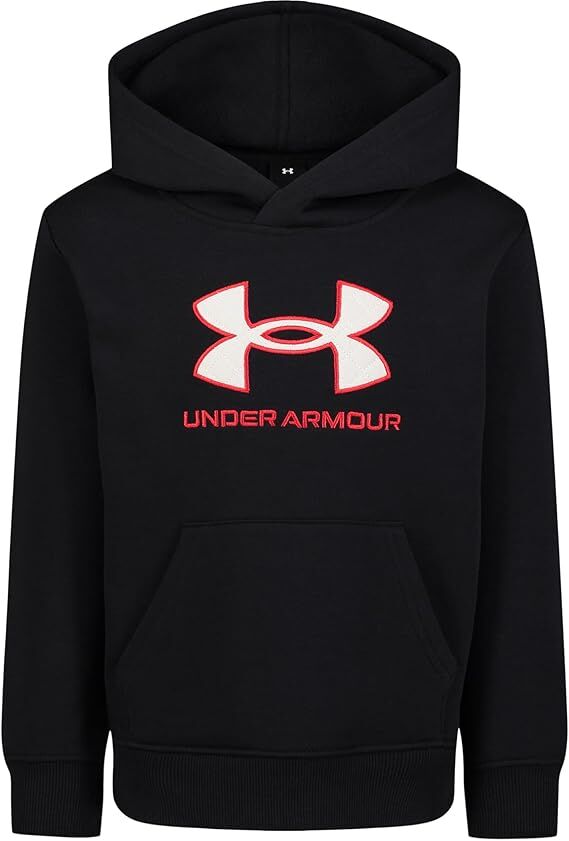 Under Armour Boy's Hoodie in Black