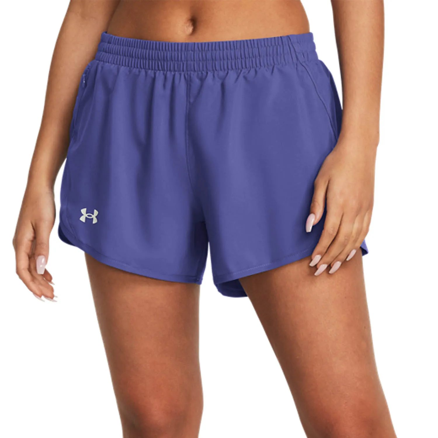 Under Armour Fly By 4in Pantaloncini  Starlight/Reflective