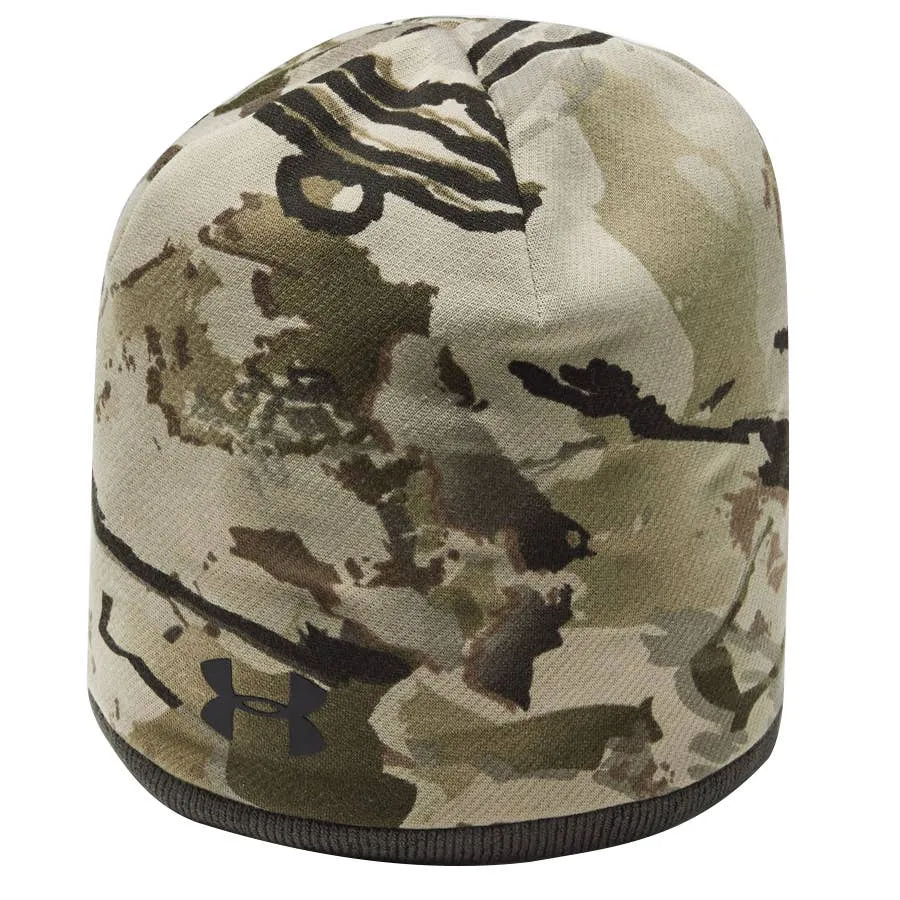 Under Armour UA Reversible Camo Beanie - Ua Barren Camo/Blaze Orange