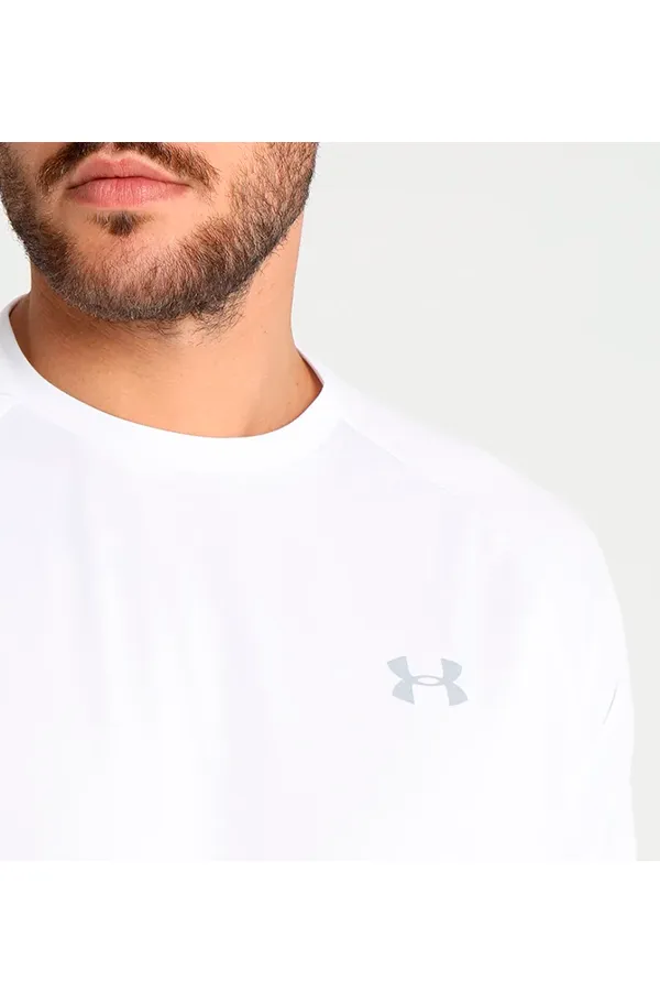 Under Armour White Tech Tee - Shop Now.