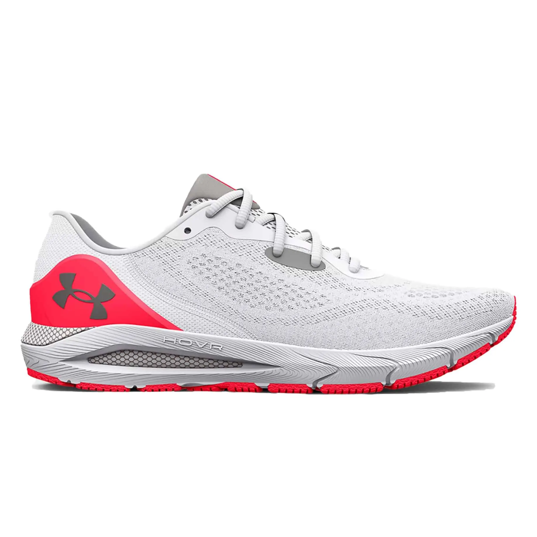 Under Armour Women’s HOVR™ Sonic 5 Running Shoes – White / Bolt Red