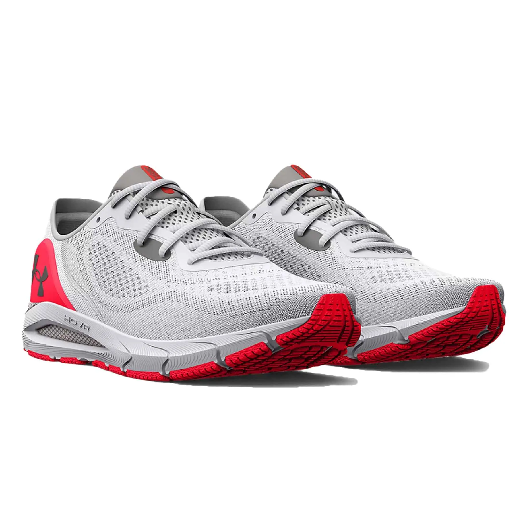 Under Armour Women’s HOVR™ Sonic 5 Running Shoes – White / Bolt Red