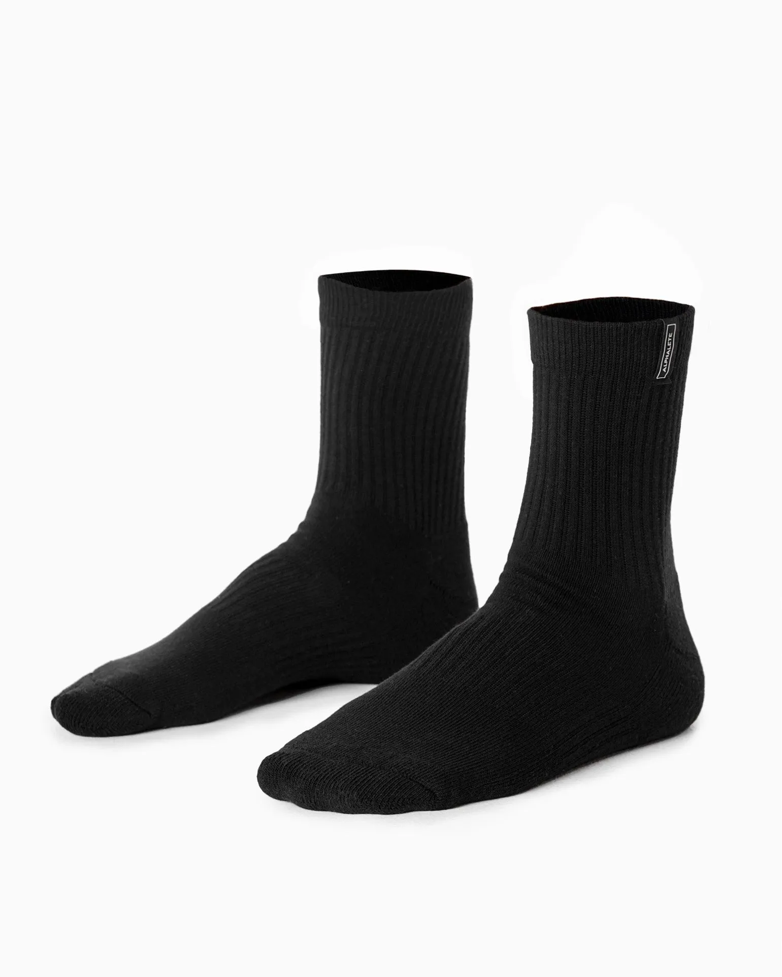 Union Crew Socks - 3-Pack, Black