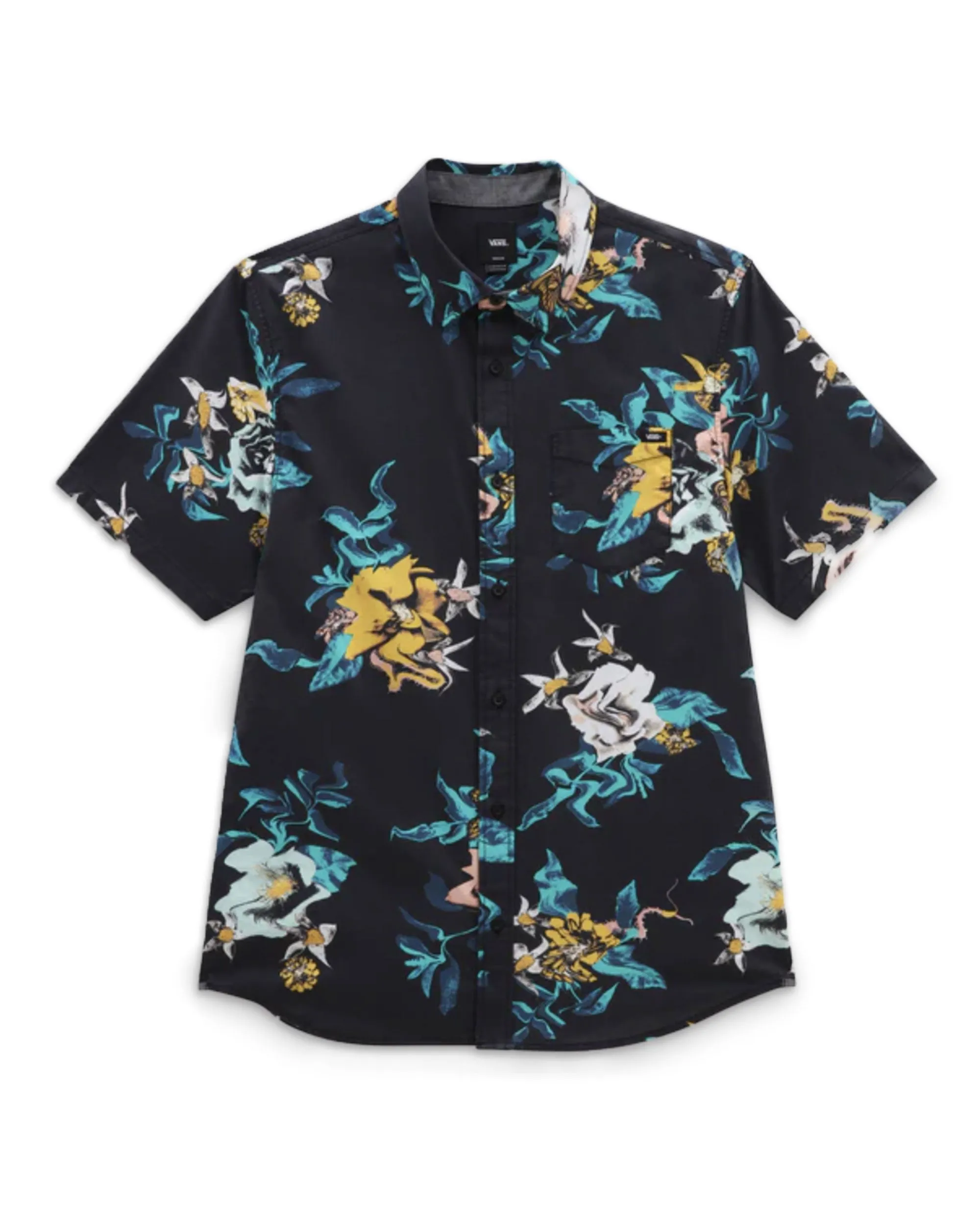 Vans Kessel SS Shirt Nero - Men's Shirt