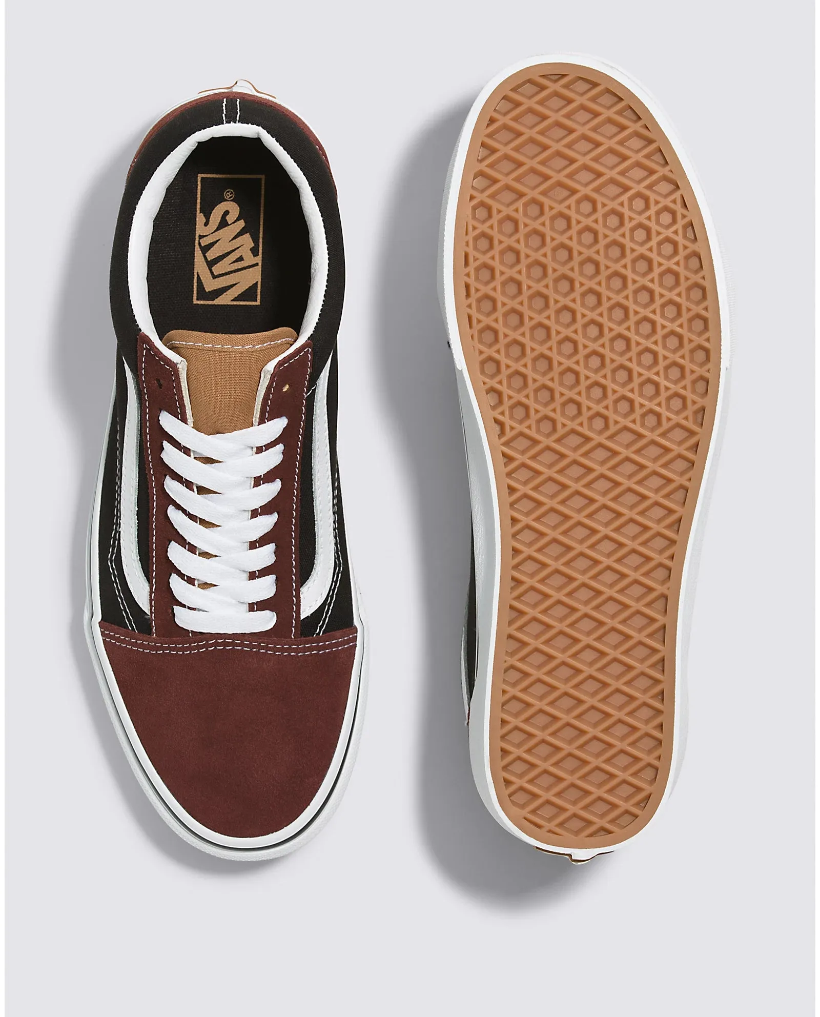 VANS Old Skool Color Block Black Brown