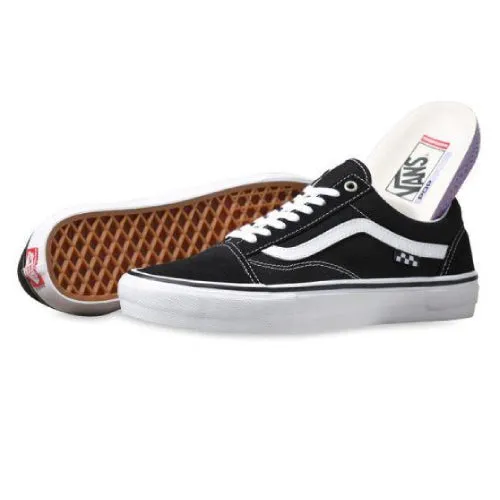 Vans Old Skool Skate Shoes - Black/White