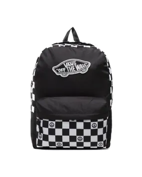 Vans Realm Backpack Peace Check Black