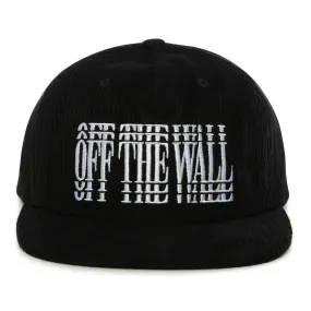 Vans Shallow Black-White Unstructured Hat