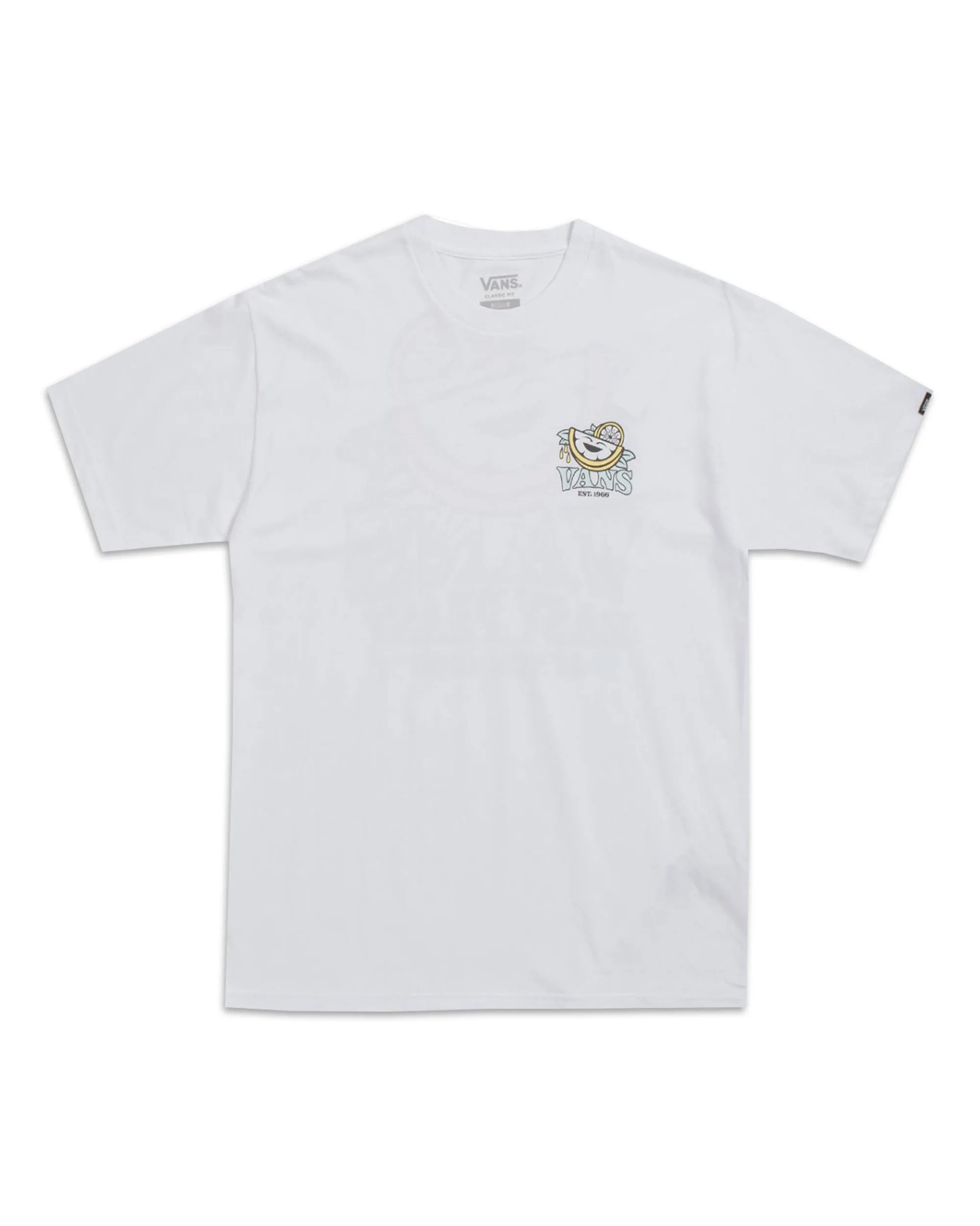 Vans Uomo Easy Peasy White T-Shirt