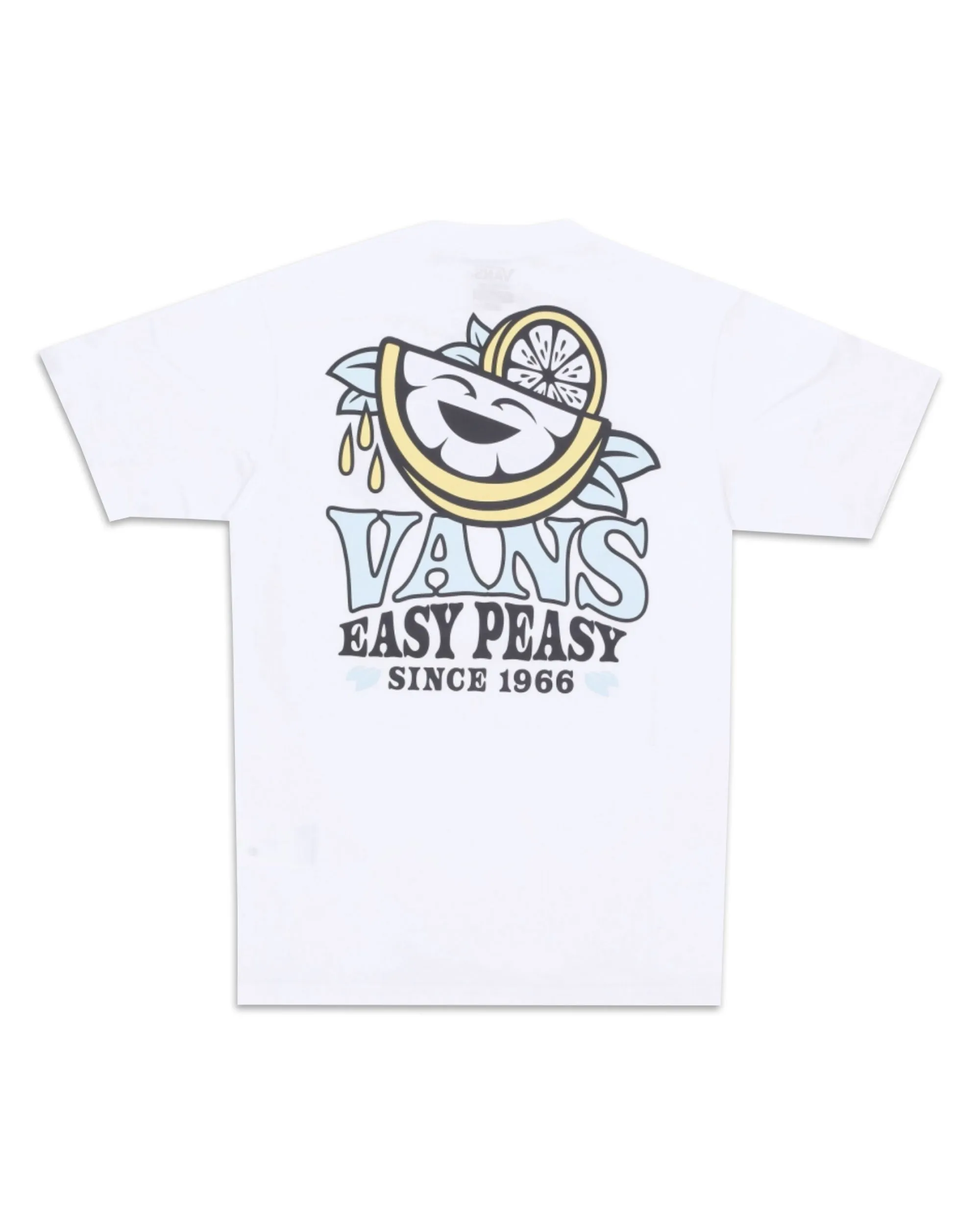 Vans Uomo Easy Peasy White T-Shirt