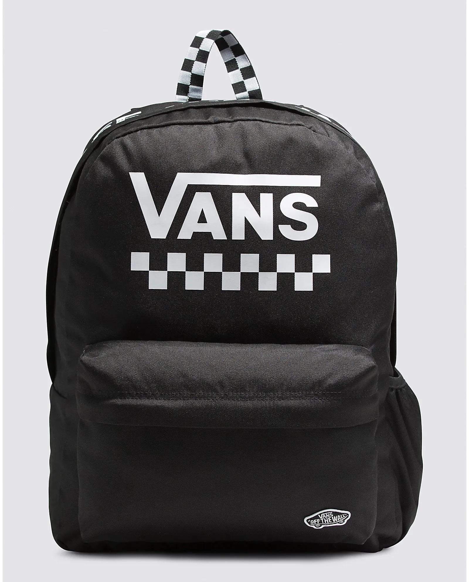 Vans Women's Checkered Street Sport Backpack in Black and White