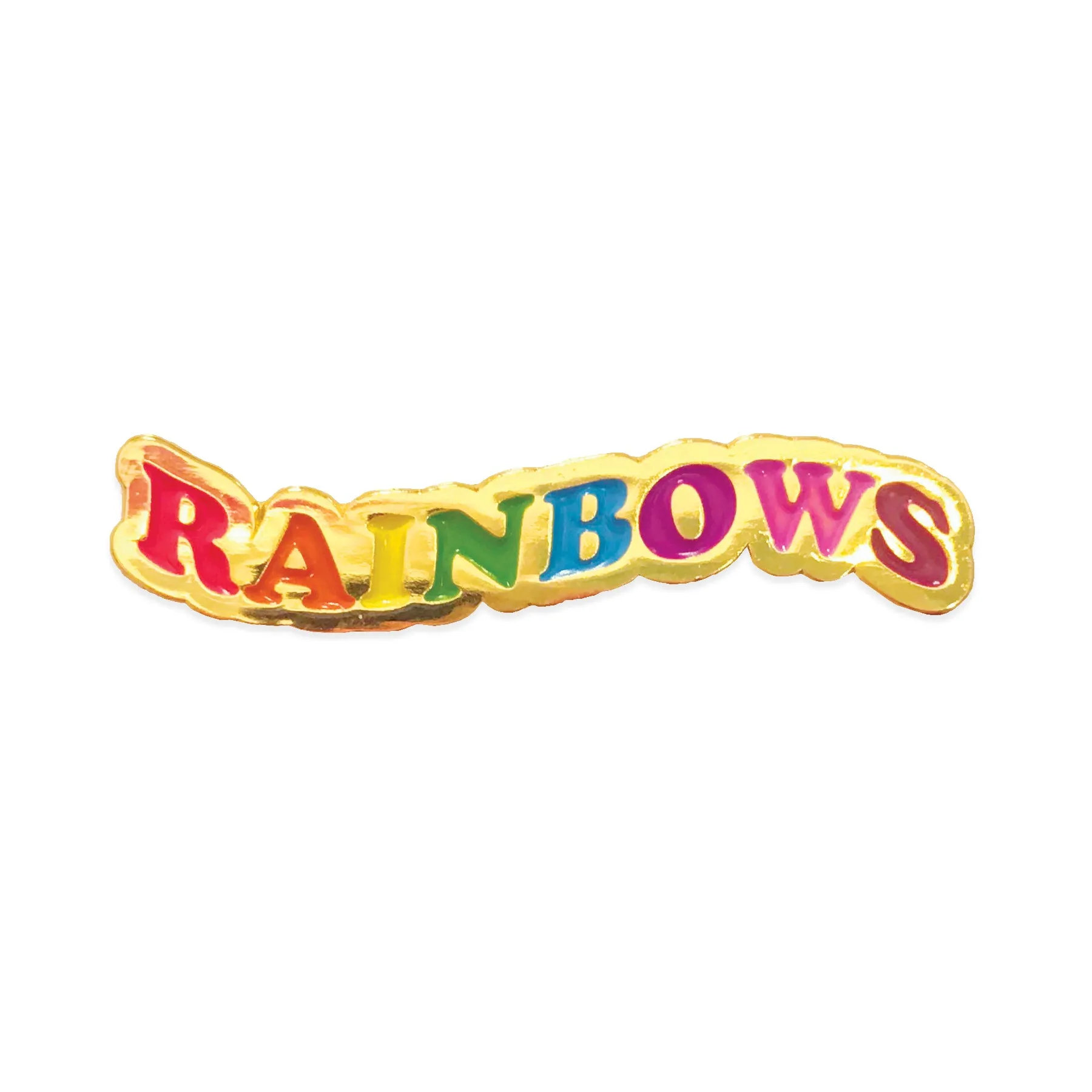 Wavy Rainbow Pin - Buy Online