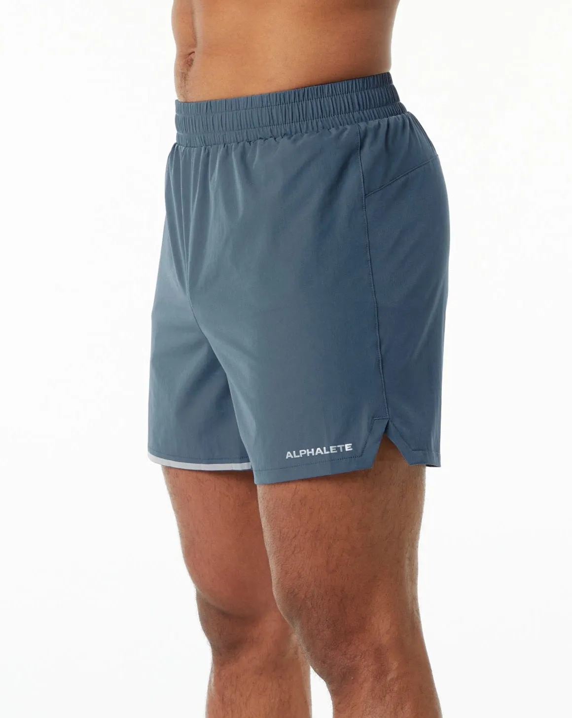 Whale Blue Core Stride Short 5