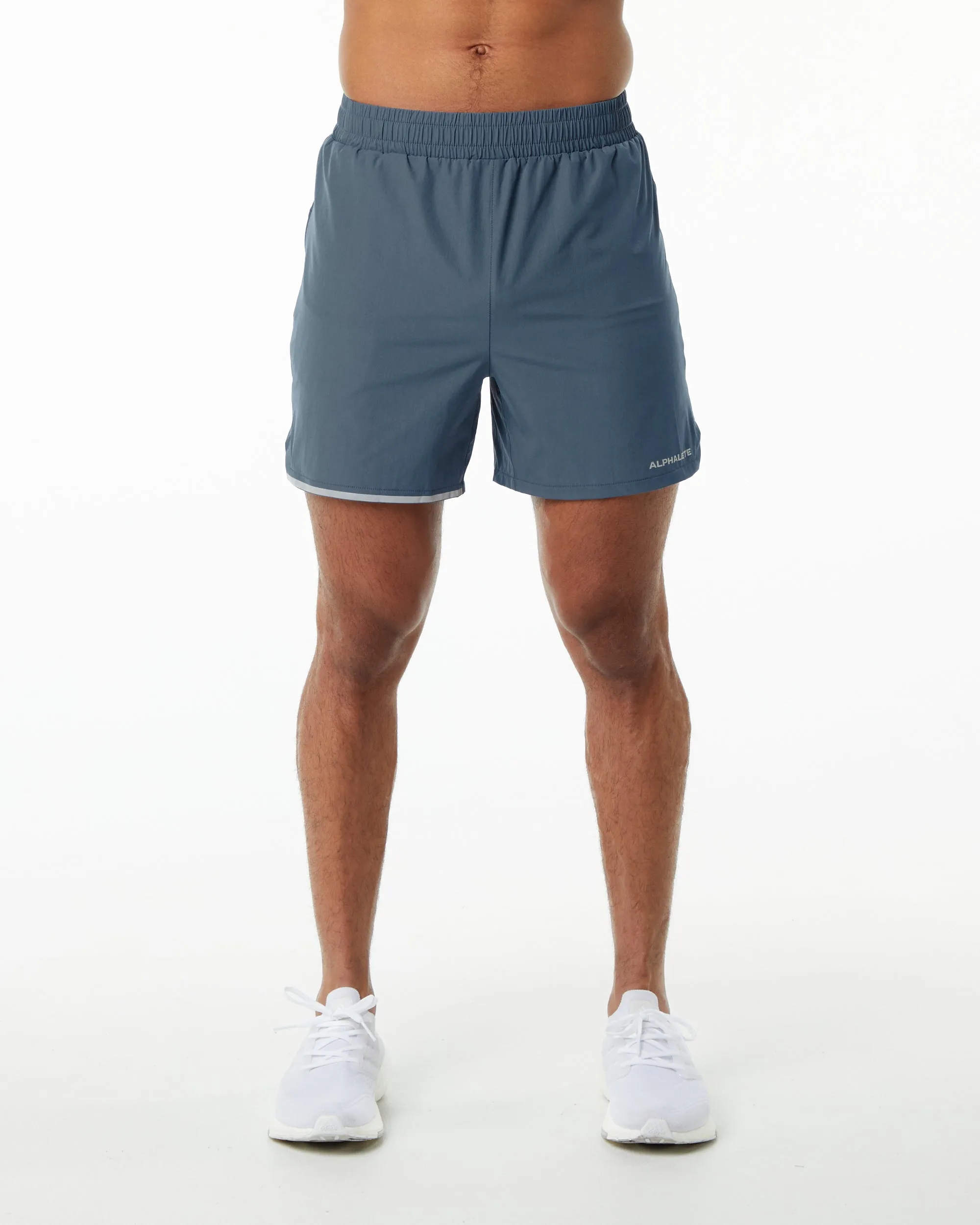 Whale Blue Core Stride Short 5