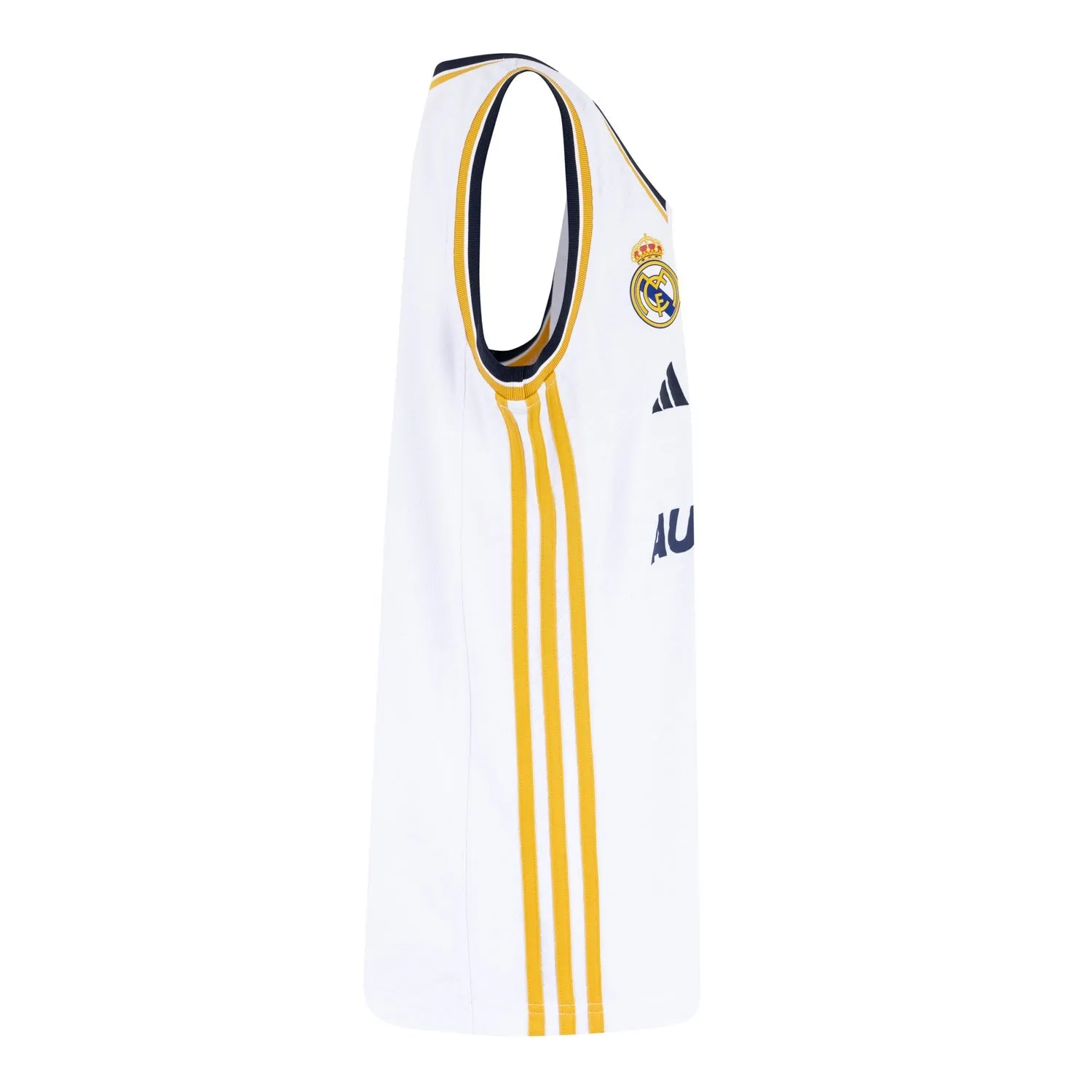 White Basketball Jersey Men's First Team Home Kit 23/24.