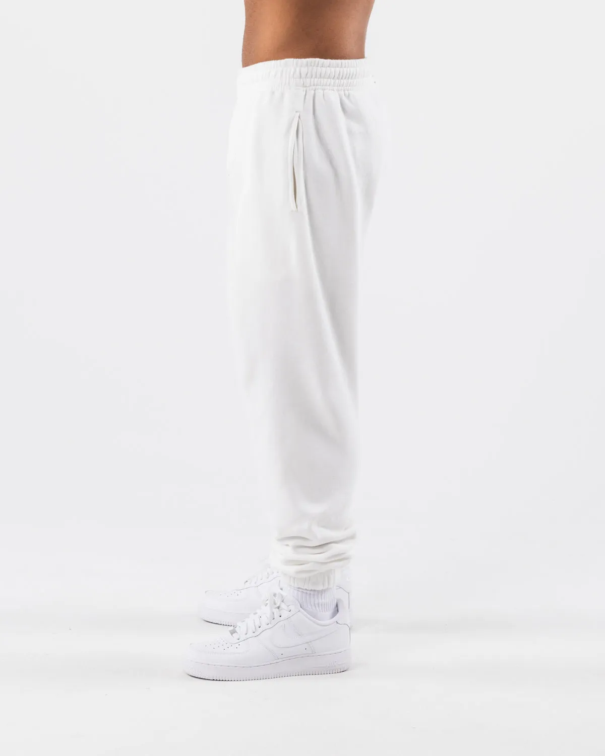 White Earth Dye Natural Jogger