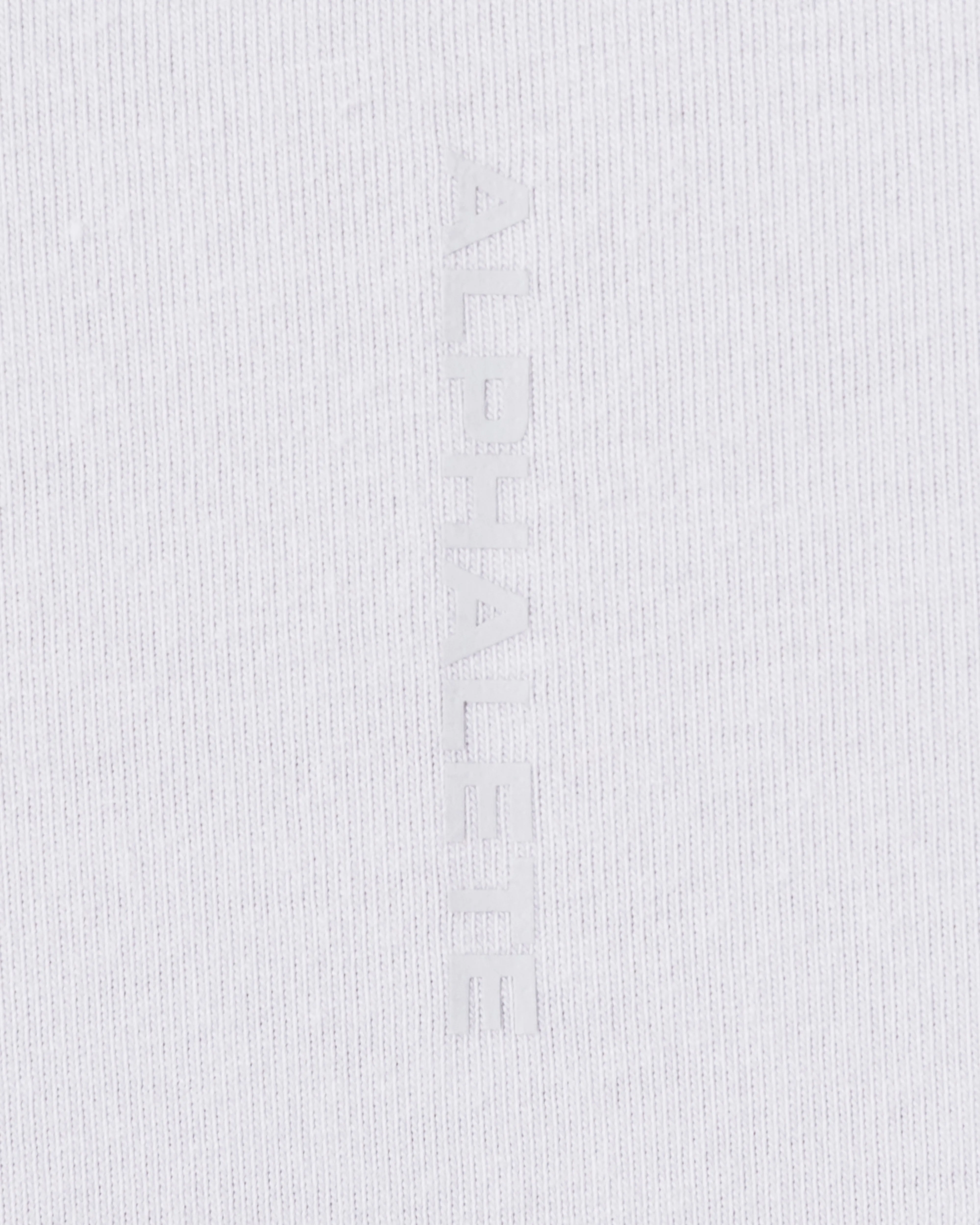 White OT Cut Tee.