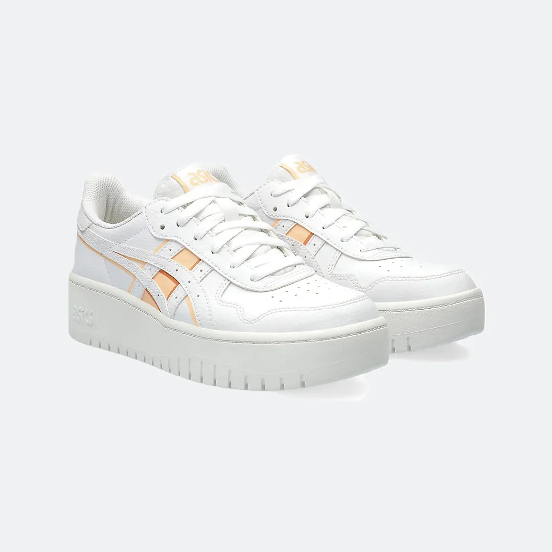 WMN'S JAPAN S PF 'WHITE/APRICOT CRUSH' could be rewritten as White/Apricot Crush PF Women's Sneakers - WMN's Japan.